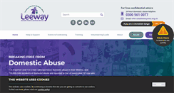 Desktop Screenshot of leewaysupport.org